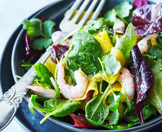 Räksallad med mango