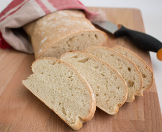Nybakat bröd på 1 timme- Veganbröd