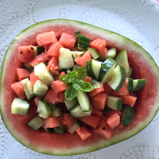 Snack Hacks: Watermelon Salad
