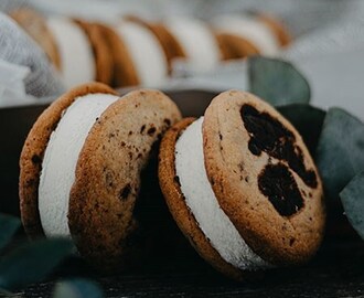 Chocolate chip cookie ice cream