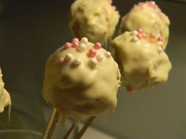 Cakepops 1:a försöket!