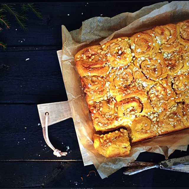 Mina godaste Saffransbullar i långpanna eller som knyten!