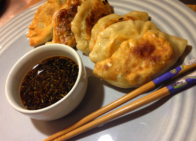 Gyoza, japanska dumplings from heaven