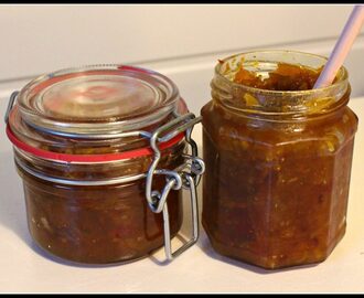 Chutney av jordärtskocka