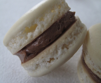 Nutellafyllda Macarons