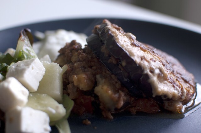 Svensk nationaldag och grekisk moussaka