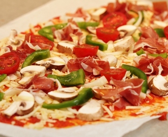Pizza - vilken dag i veckan som helst och gärna på en fredag!