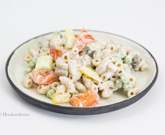 Macaroni Salad with Crème Fraîche