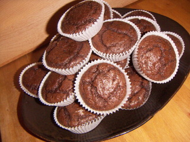 Dianas amerikanska chokladmuffins