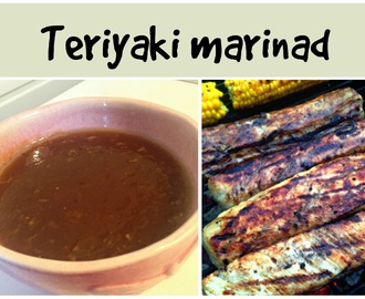 Teriyaki marinad till grillat