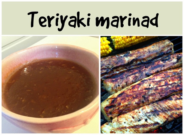 Teriyaki marinad till grillat