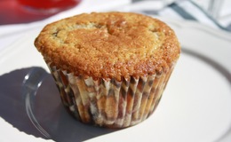 amerikanska muffins med svartvinbär