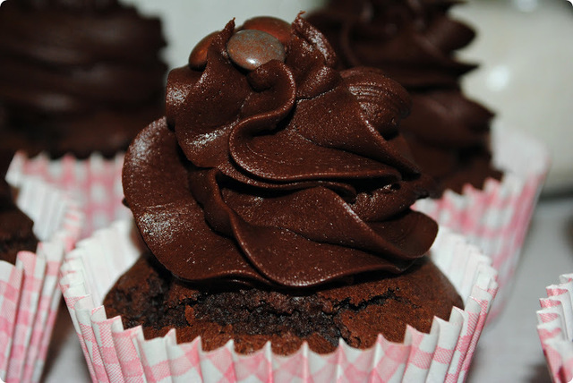 Äggfria chokladcupcakes