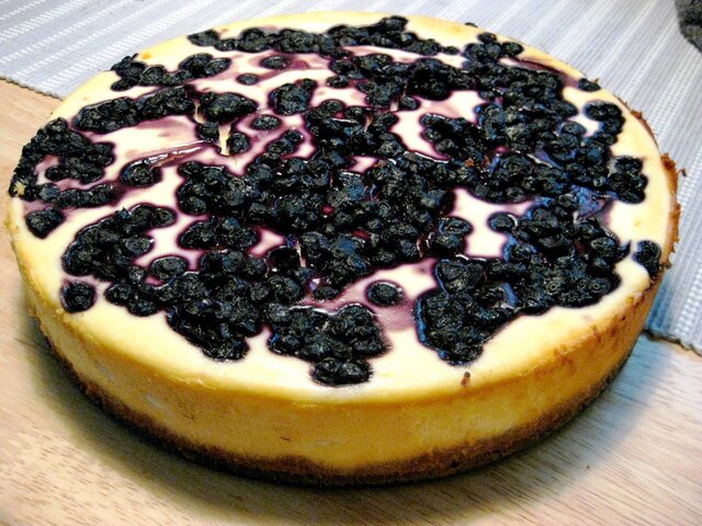 New York Blueberry Cheesecake