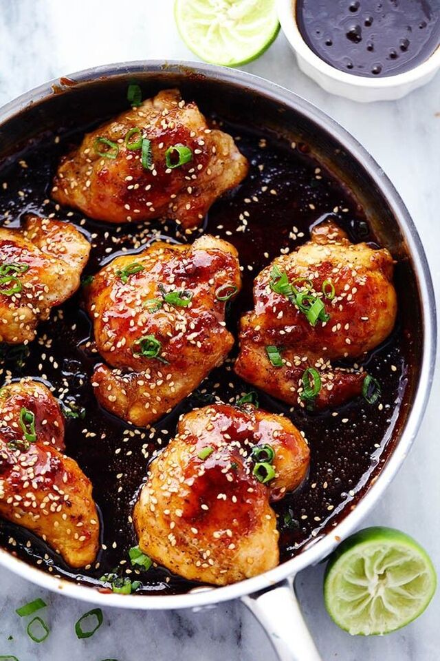 Sticky Asian Glazed Chicken | The Recipe Critic | Asian recipes, Glazed chicken, Recipes