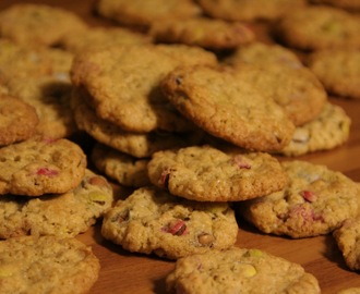 Cookies med minismarties