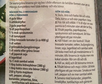 Lins och bönchili