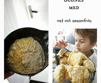 Bakpulverbröd - Scones med ost