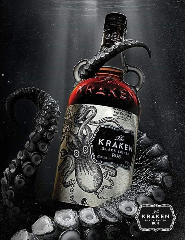 Kraken Rum | Cigar and rum in 2019 | Pinterest | Rum, Drinks and Kraken