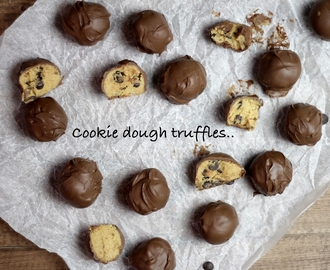 Cookie dough truffles