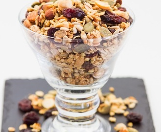 Homemade Orange Cranberry Granola