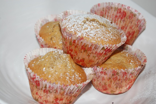 Gräddiga muffins med kanel & kardemumma