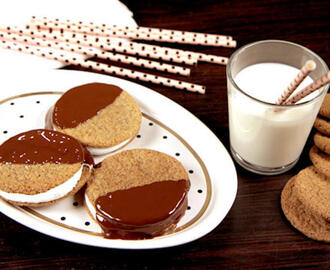 S’mores cookies med fluff