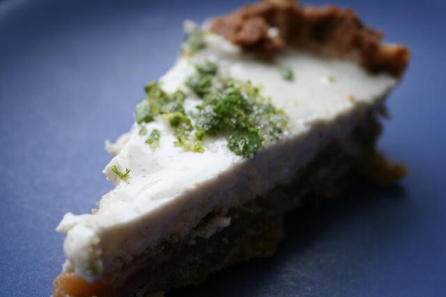 Äppelcheesecake med lite lime