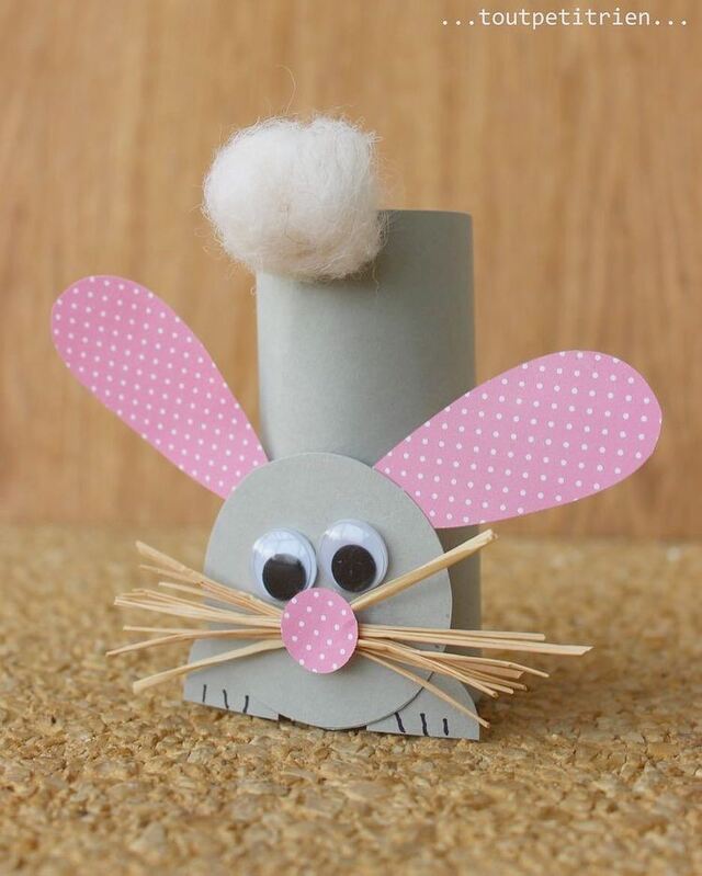 Samira on Instagram: “Toalettrullar! Så himla roligt, billigt, miljövänligt och kreativt. Finns många fördelar med att skapa från toalettrullar.  Denna kanin va…”