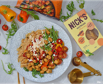 Gott & hälsosamt ♡ Nick's Soybean Pasta & Quorn