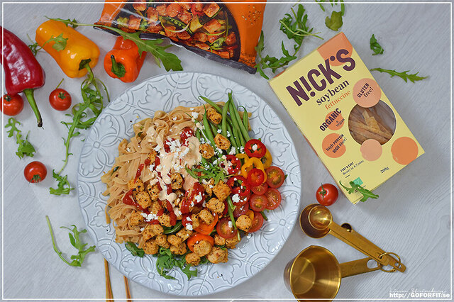 Gott & hälsosamt ♡ Nick's Soybean Pasta & Quorn