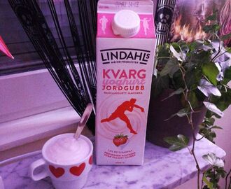 Lindahls kvarg yoghurt - Jordgubb.