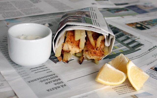 Fish and chips LCHF