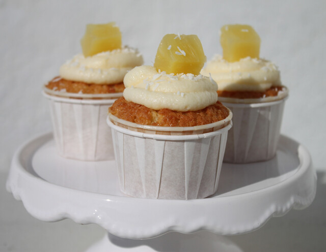 Pina Colada cupcakes