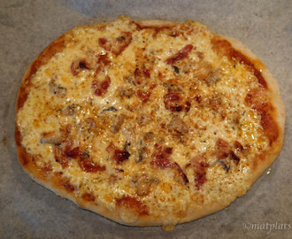 Pizza carbonara!! | MATPLATSEN