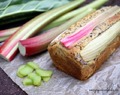 Raberberbröd - Rhubarb bread