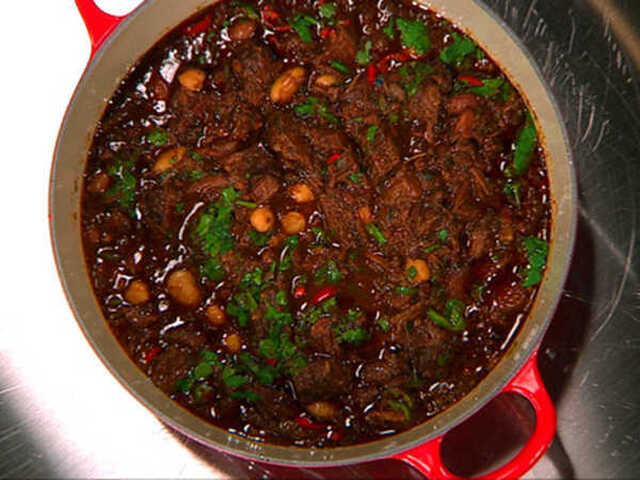 Chili con carne på högrev med kikärtor | Recept från Köket.se