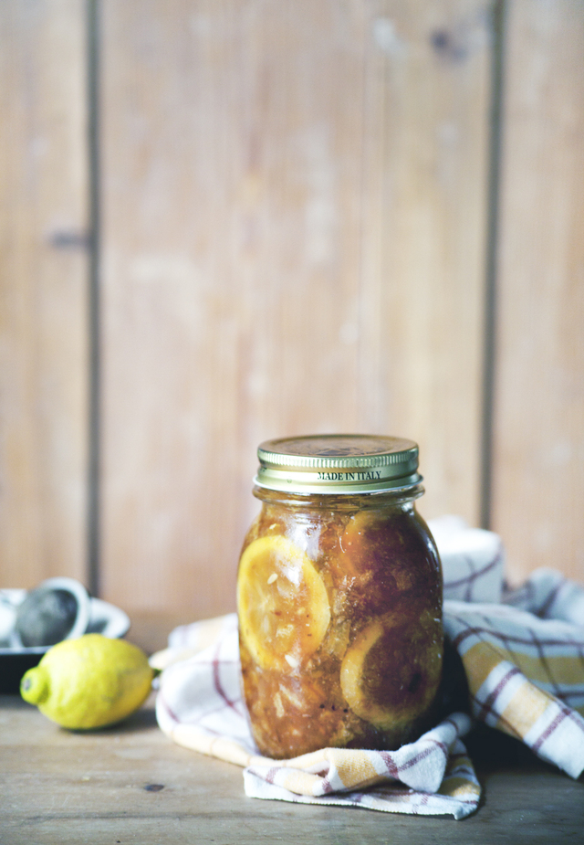 Saftningsmarmelad med citron & fläder