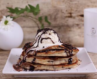 Amerikanska pannkakor med Oreo