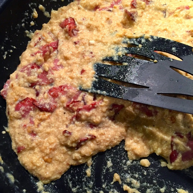 En misslyckad Dukan-omelett