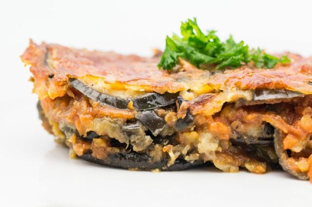 Vegetarisk Moussaka