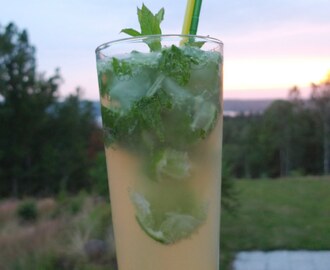 min mojito med rörsocker