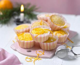 Muffins med saffran och apelsin