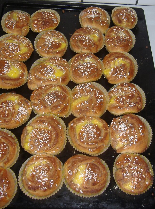 Lyxiga kanelbullar