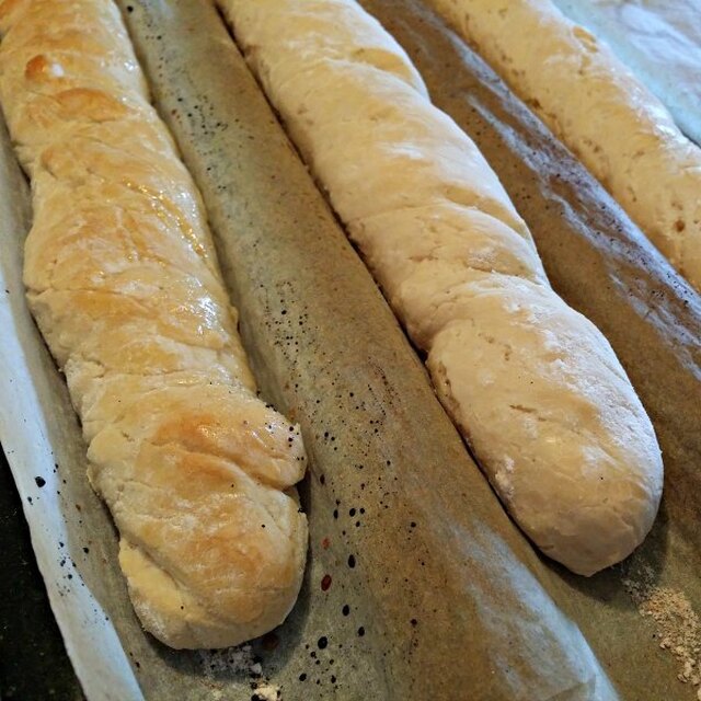 Glutenfria baguetter : Gluten free baguettes