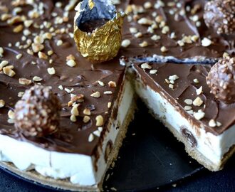 Ferrero Rocher cheesecake