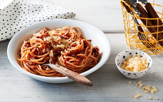 Spagetti med köttfärssås