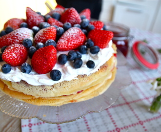 De bästa av tårtor: vegansk pannkakstårta