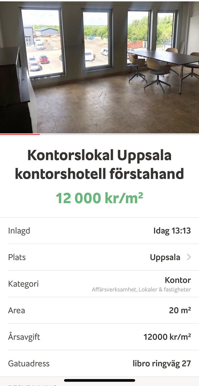 Söker du kontor ruskigt billigt?