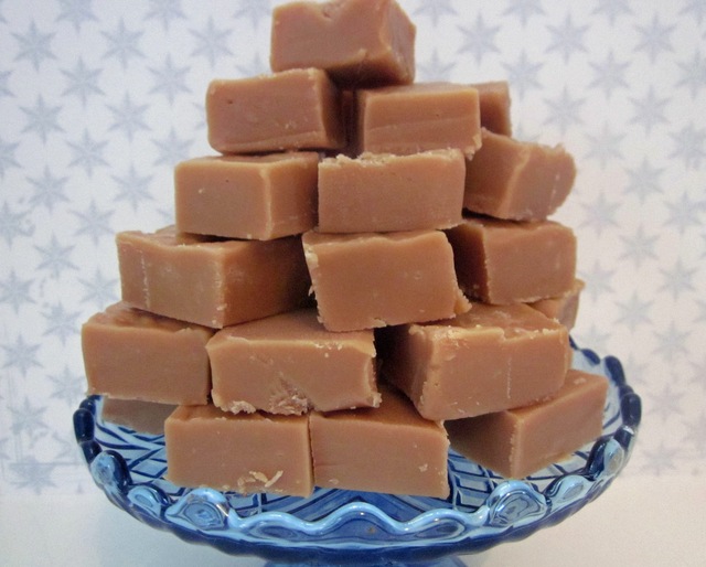 Vit chokladfudge